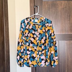 Cabi Women’s Favorite Blouse Floral Long Sleeve Style 4158 Size Small